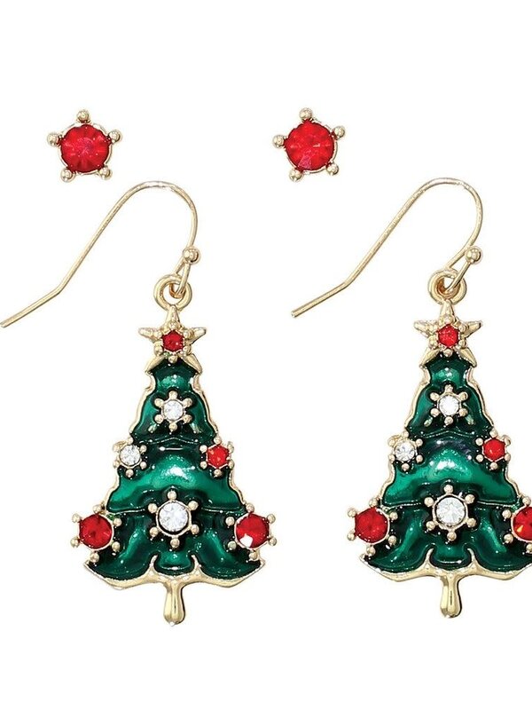 Tree and Red Crystal Duo