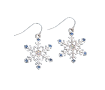 Snowflakes w/ Crystals
