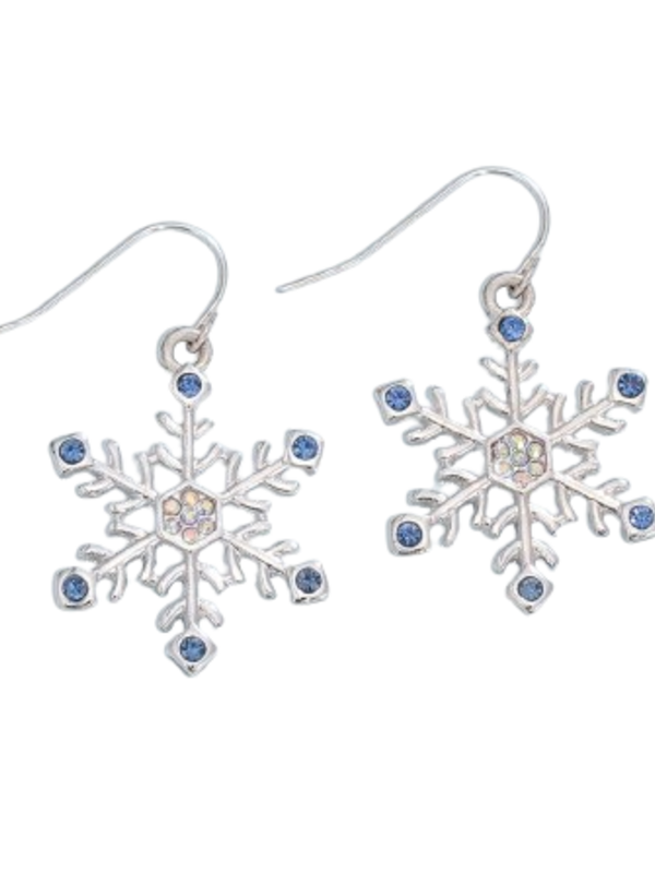 Snowflakes w/ Crystals