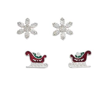 DUO Snowflake & Sleigh