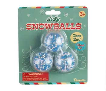 Holiday Sticky Snowballs