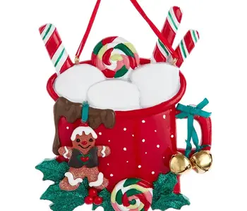 Marshmallow Mug Family Ornament