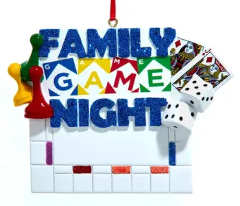 Family Game Night Ornament