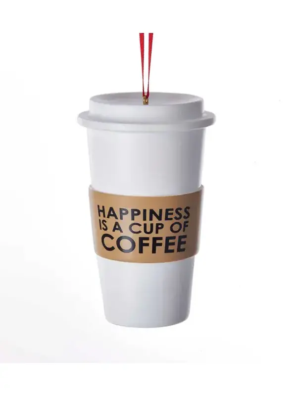 3.75"RESIN COFFEE CUP ORN