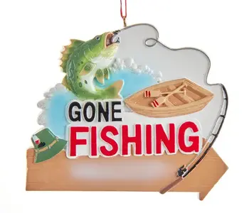 Gone Fishing Ornament