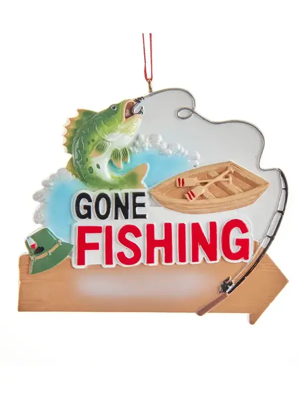 Gone Fishing Ornament