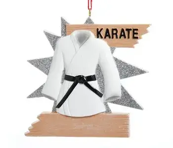 "Karate" Ornament