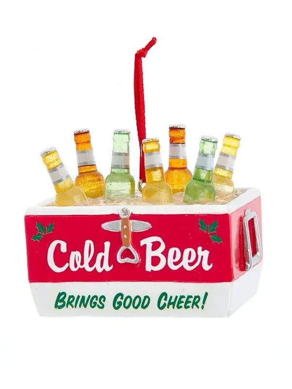 Beer Cooler Ornament
