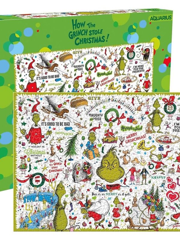 How the Grinch Stole Christmas - Collage 1000pc Puzzle