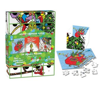 How the Grinch Stole Christmas 50pc Puzzle Advent Calendar