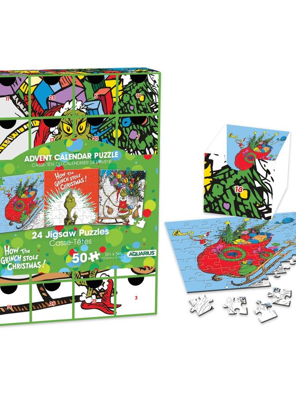 How the Grinch Stole Christmas 50pc Puzzle Advent Calendar
