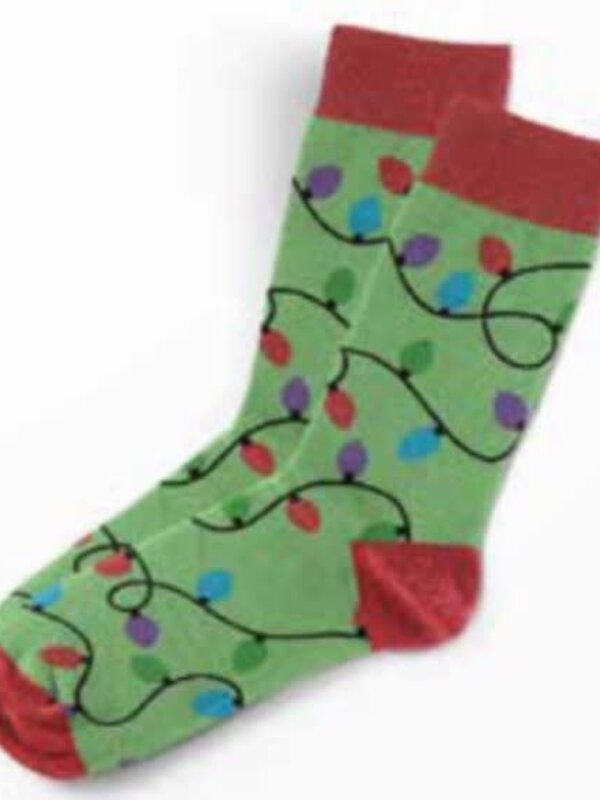 Christmas Lights Socks