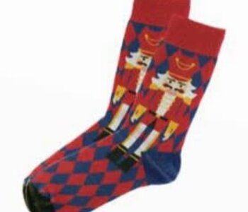 Christmas Nutcracker Socks