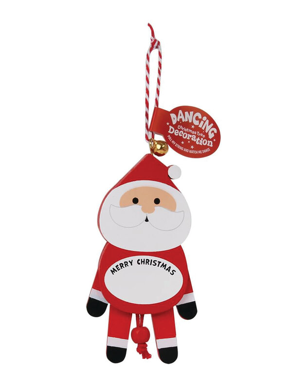 Xmas Dancing Decs - Blank Santa