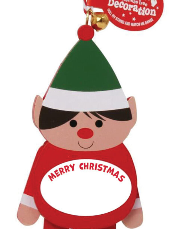 Xmas Dancing Decs - Blank Elf (M)