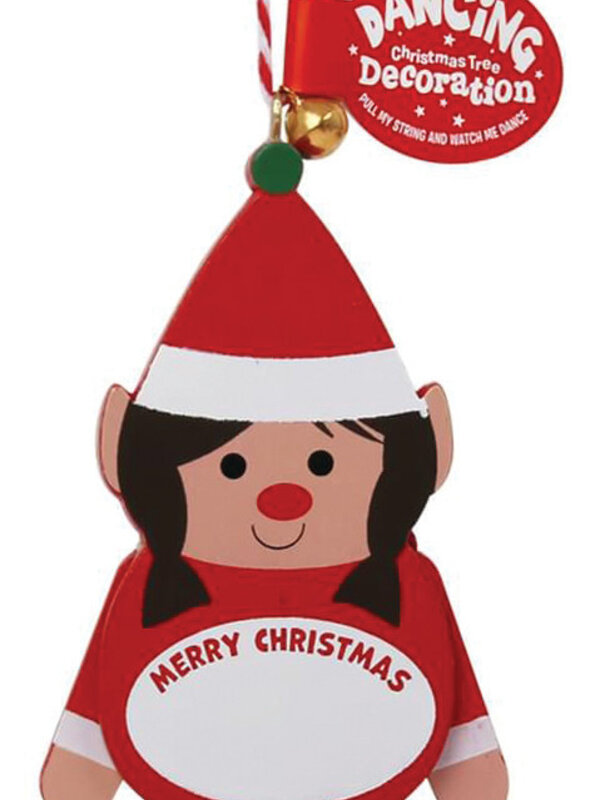 Xmas Dancing Decs - Blank Elf (F)