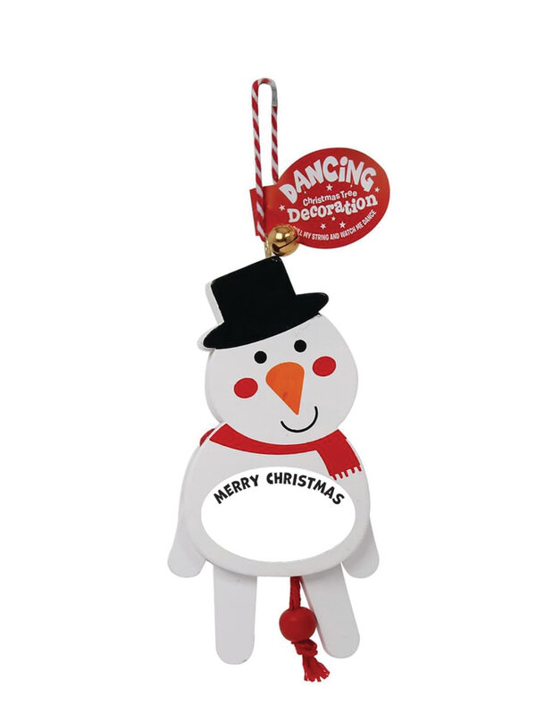 Xmas Dancing Decs - Blank Snowman