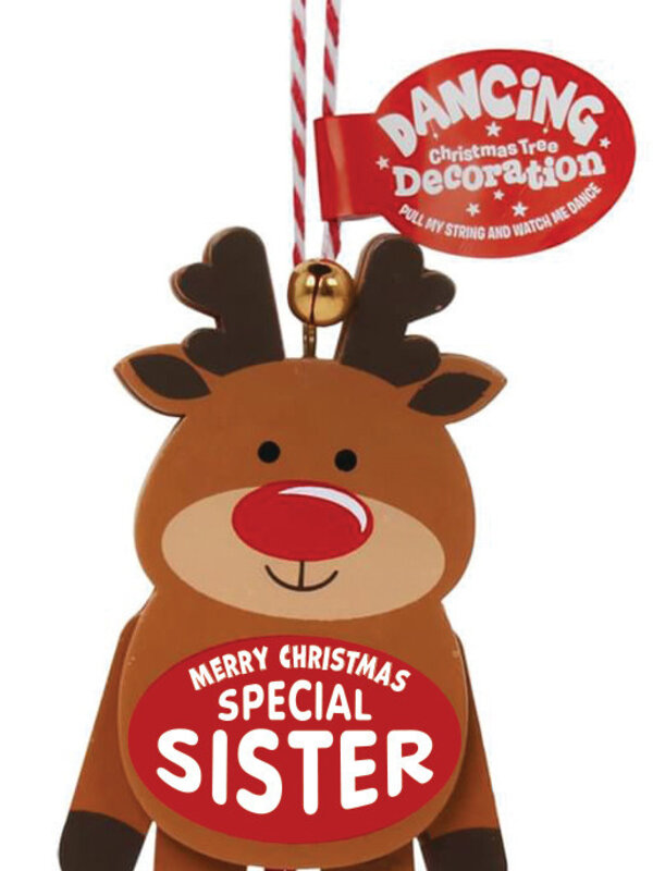 Xmas Dancing Decs - Special Sister