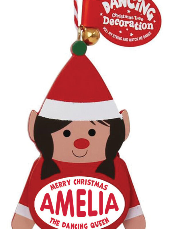 Xmas Dancing Decs - Amelia