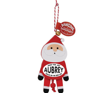 Xmas Dancing Decs - Aubrey