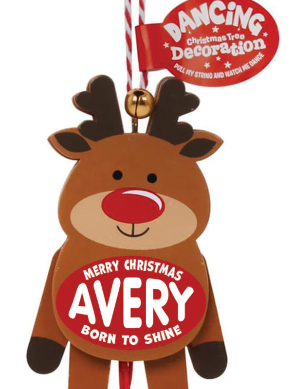 Xmas Dancing Decs - Avery