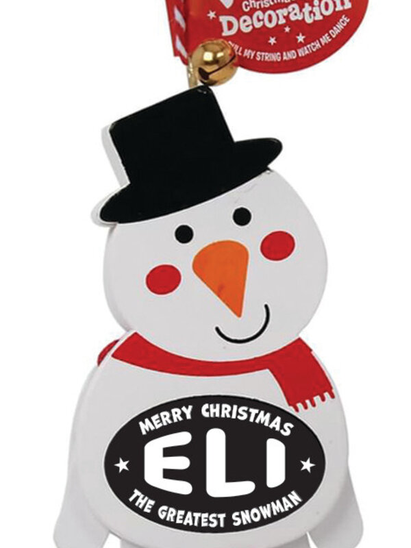 Xmas Dancing Decs - Eli