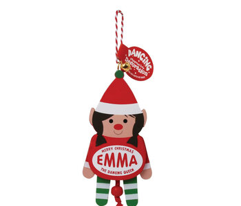 Xmas Dancing Decs - Emma