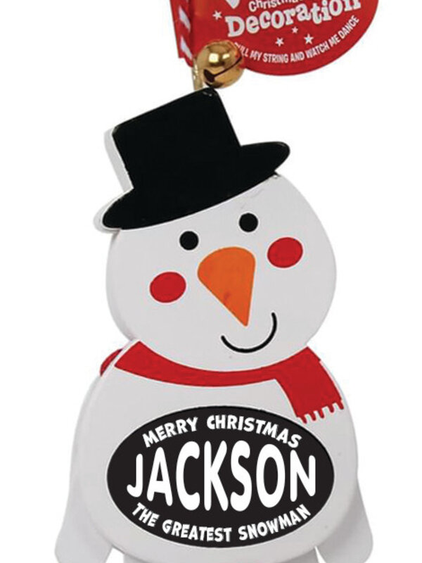 Xmas Dancing Decs - Jackson