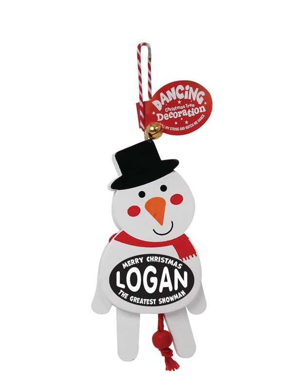 Xmas Dancing Decs - Logan