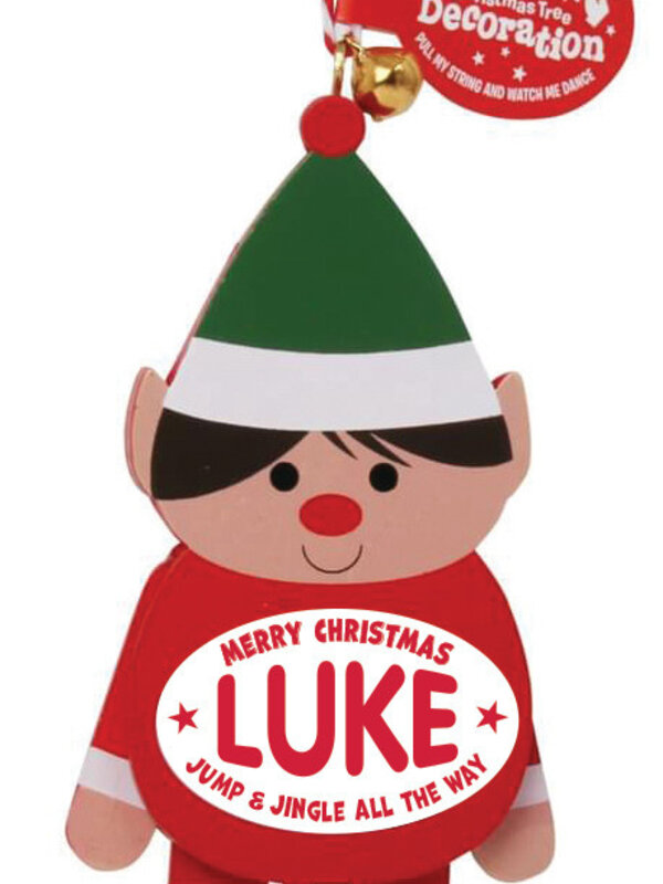 Xmas Dancing Decs - Luke