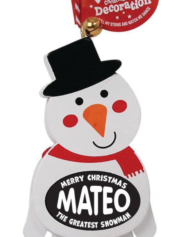 Xmas Dancing Decs - Mateo