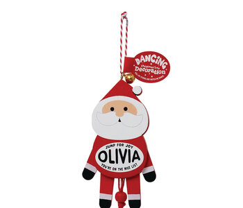 Xmas Dancing Decs - Olivia
