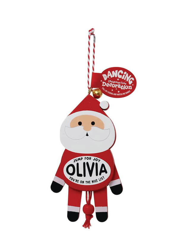 Xmas Dancing Decs - Olivia