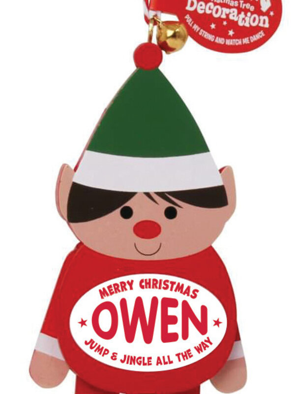 Xmas Dancing Decs - Owen