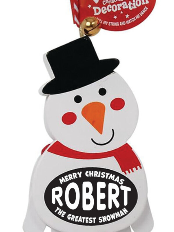 Xmas Dancing Decs - Robert