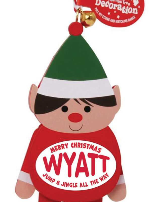 Xmas Dancing Decs - Wyatt