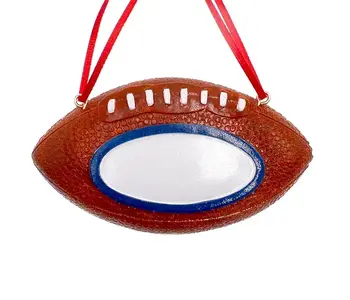 Resin Football Ornament