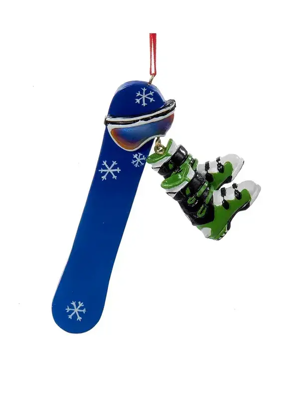 Snowboard Ornament