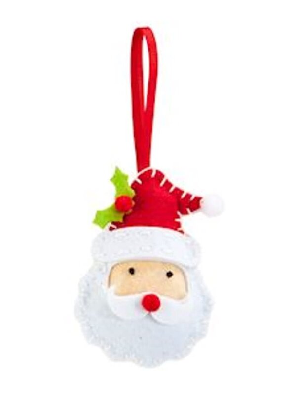 DIY Felt Ornament Kit - Santa Claus