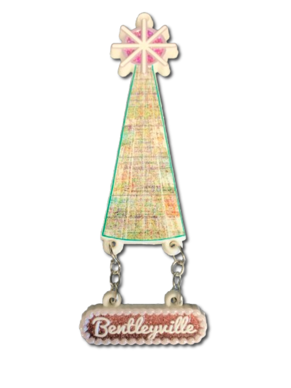 Bentleyville 3D Tree Ornament