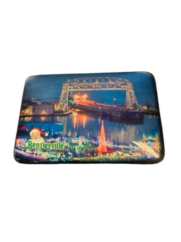 Ariel View Domed Magnet