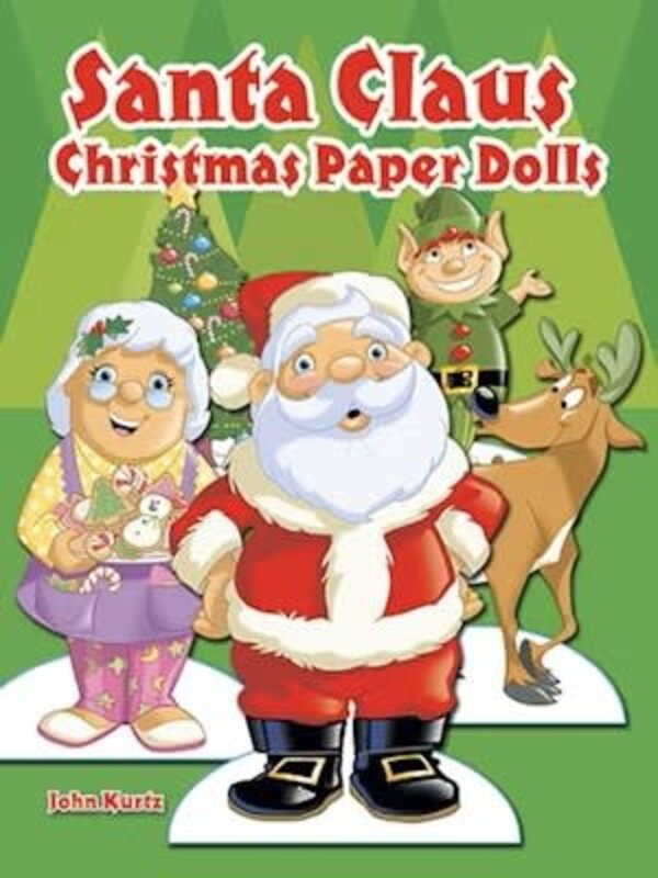 Santa Claus Christmas Paper Dolls