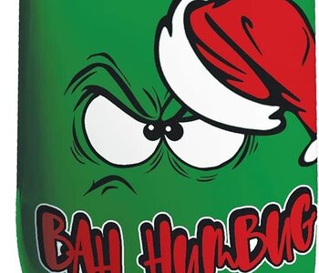 Bah Humbug Stainless Wine Tumbler
