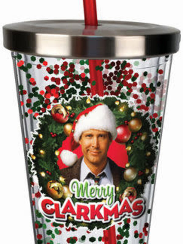 Merry Clarkmas Glitter Cup