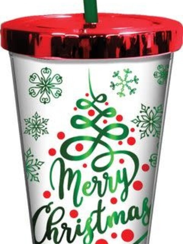 Merry Christmas Foil Cup