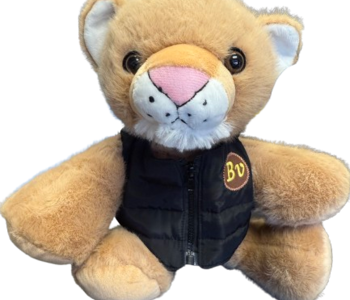 11" Loveable Cougar w/vest