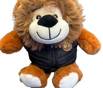 8" Chubby Lion w/vest
