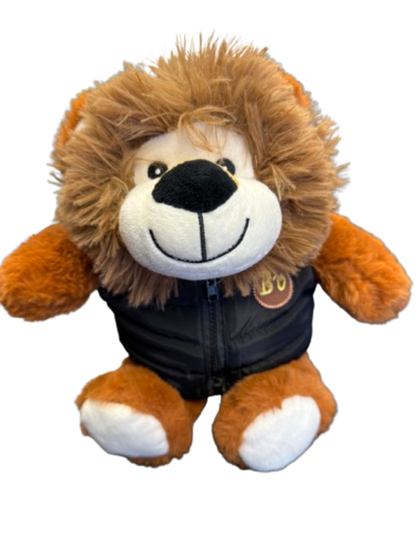 8" Chubby Lion w/vest