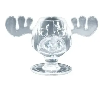 Christmas Vacation Griswold Clear Plastic Moose Mug