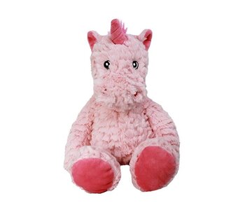 10" Softex Unicorn, embroidered eyes w/Bandana